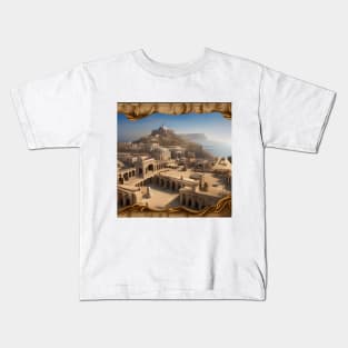 Middle Ages Greek City Kids T-Shirt